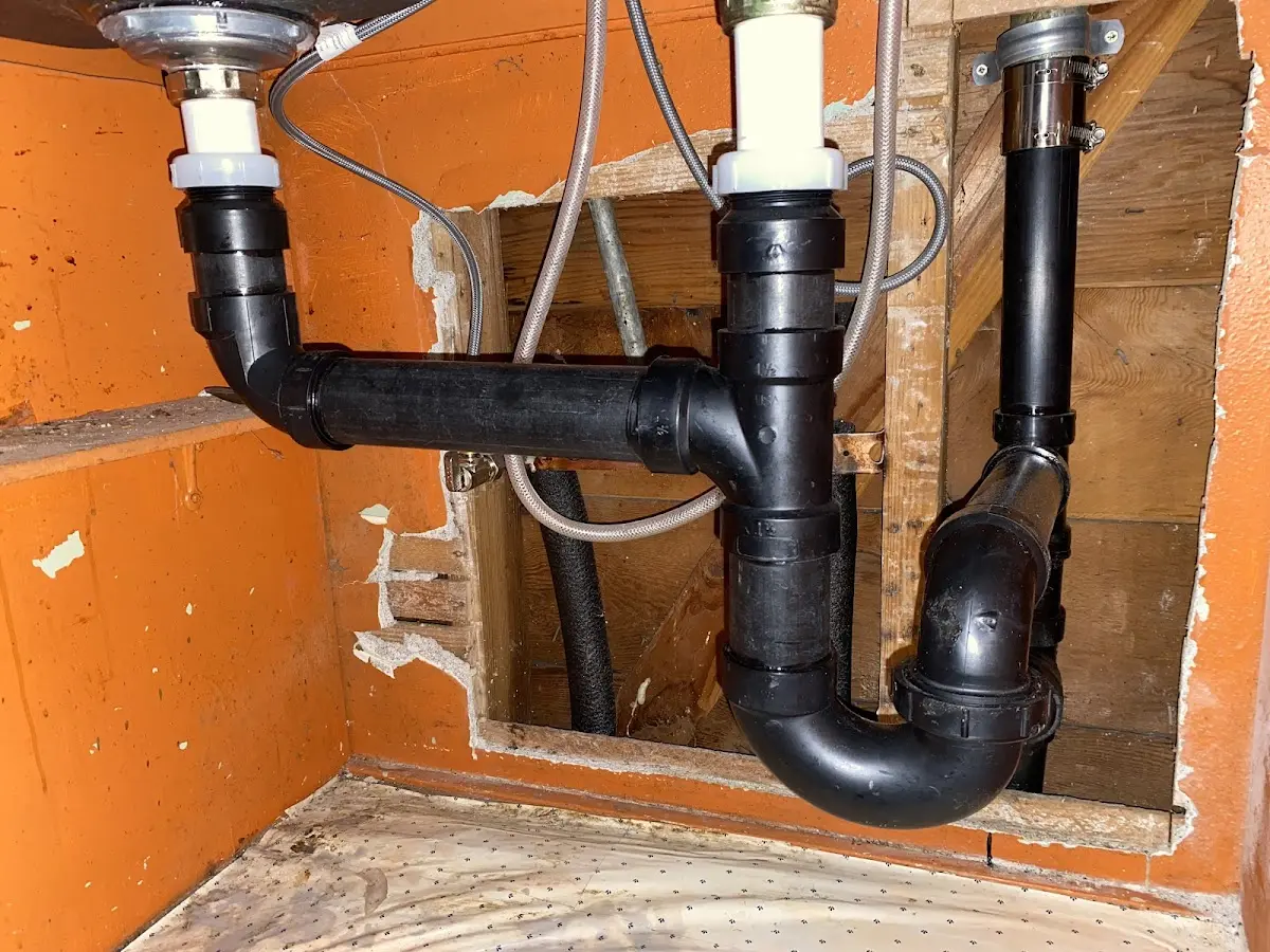 Professional Repiping Services equipment and tools on the job in Leesburg