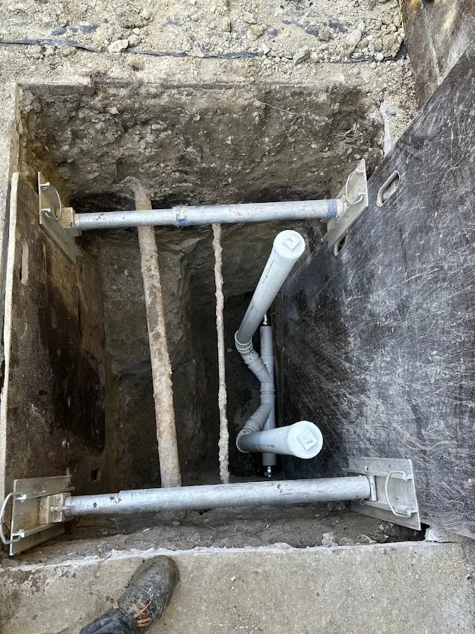 Experienced plumber completing Gas Line Repair work in Leesburg